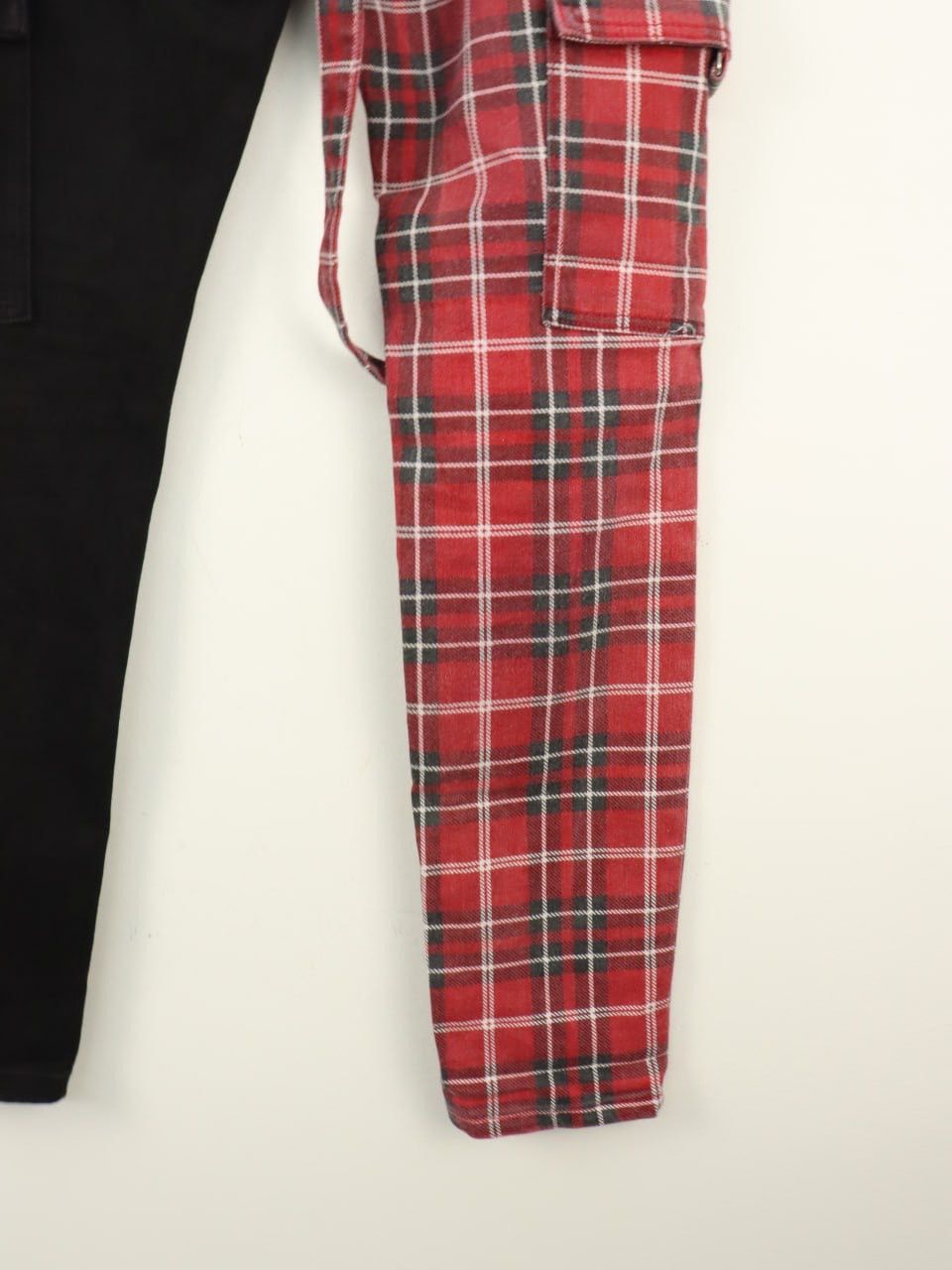 Japanese Brand Bondage Punk Tartan Plaid Hybrid Pant Size US 33 - 21 Thumbnail