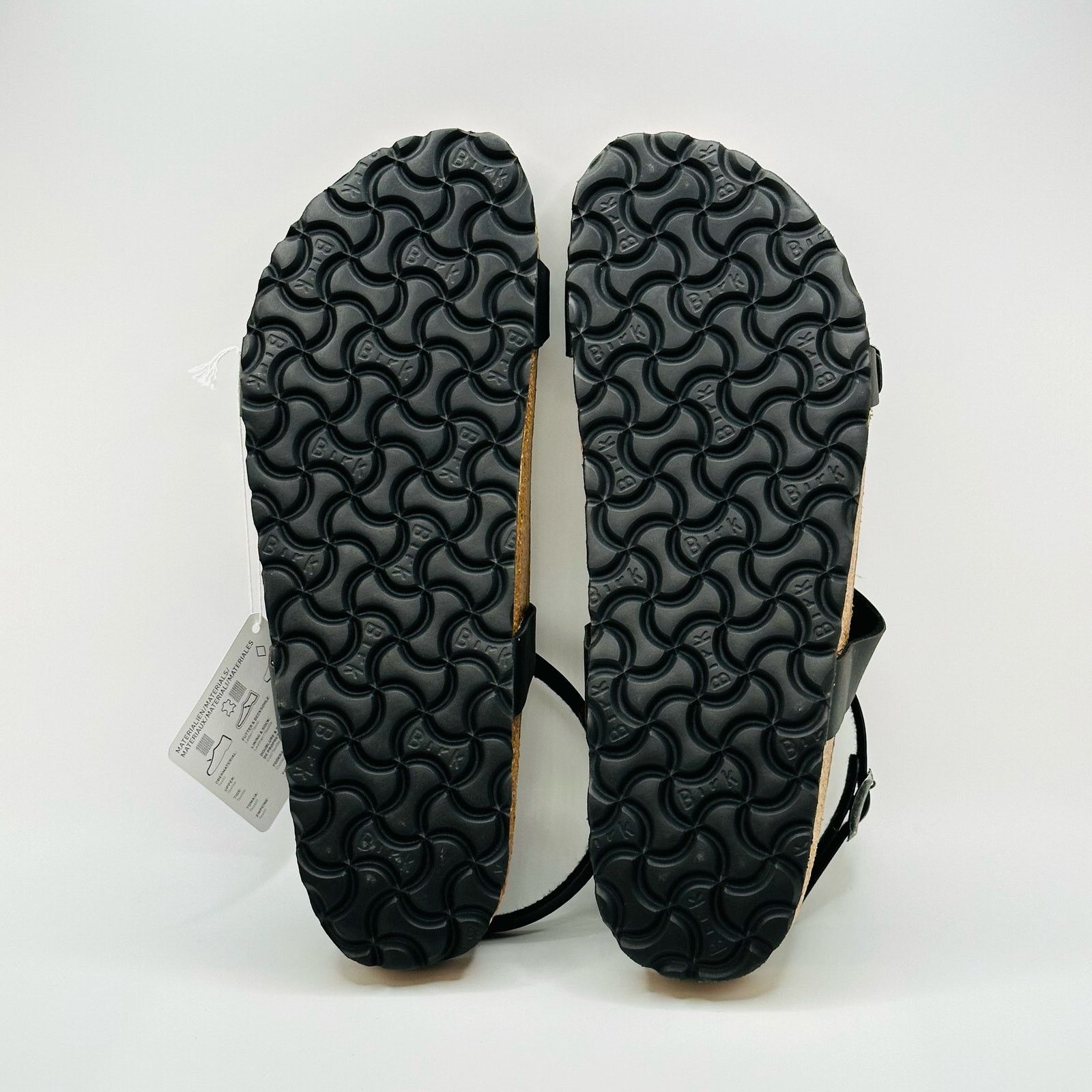 Birkenstock Birkenstock Black Strappy Women's Sandals - US 10-10.5 | 41 Size US 10.5 / IT 40.5 - 10 Thumbnail