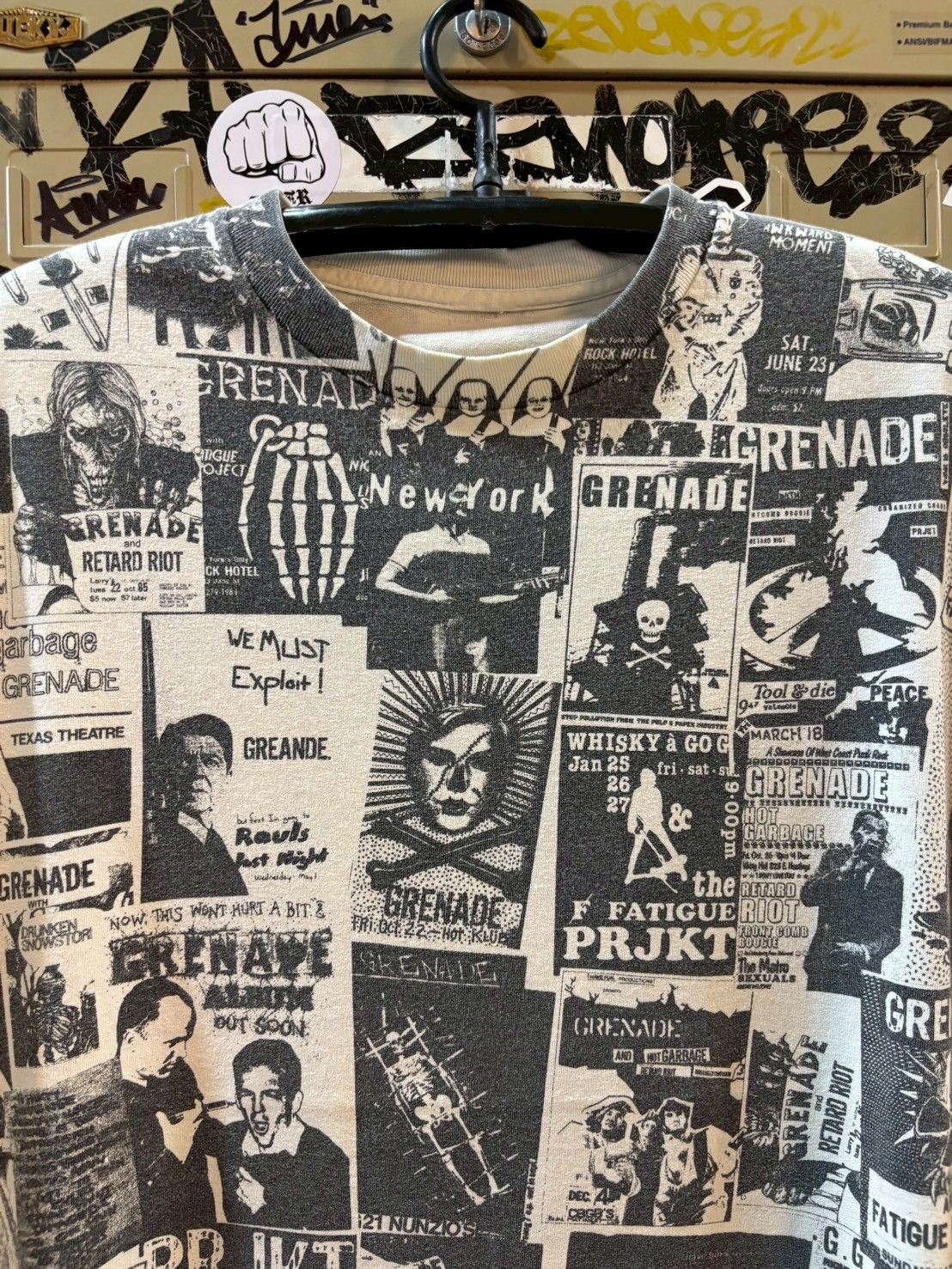 Vintage Vintage Grenade Punk 90’s Size US XL / EU 56 / 4 - 2 Thumbnail