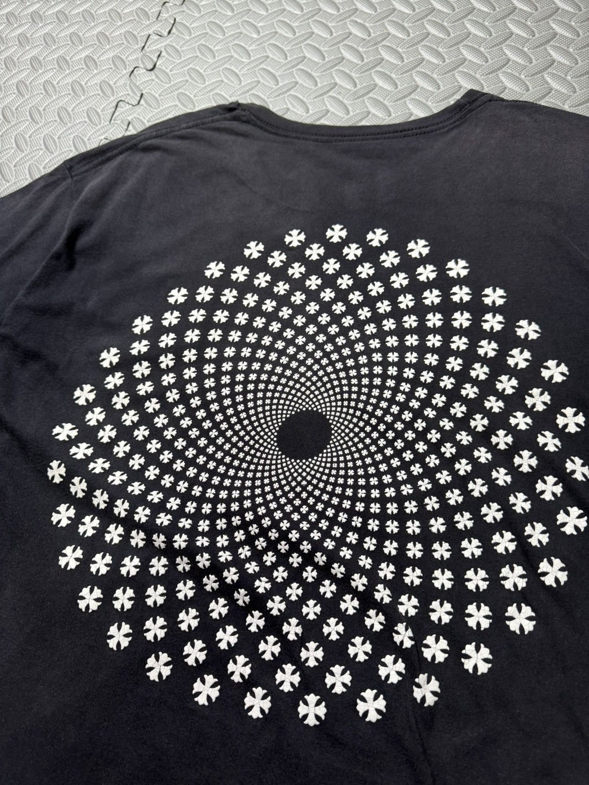 Chrome Hearts PERFECT FADE! PSYCHEDELIC SPIRAL CROSS Size US XL / EU 56 / 4 - 5 Thumbnail