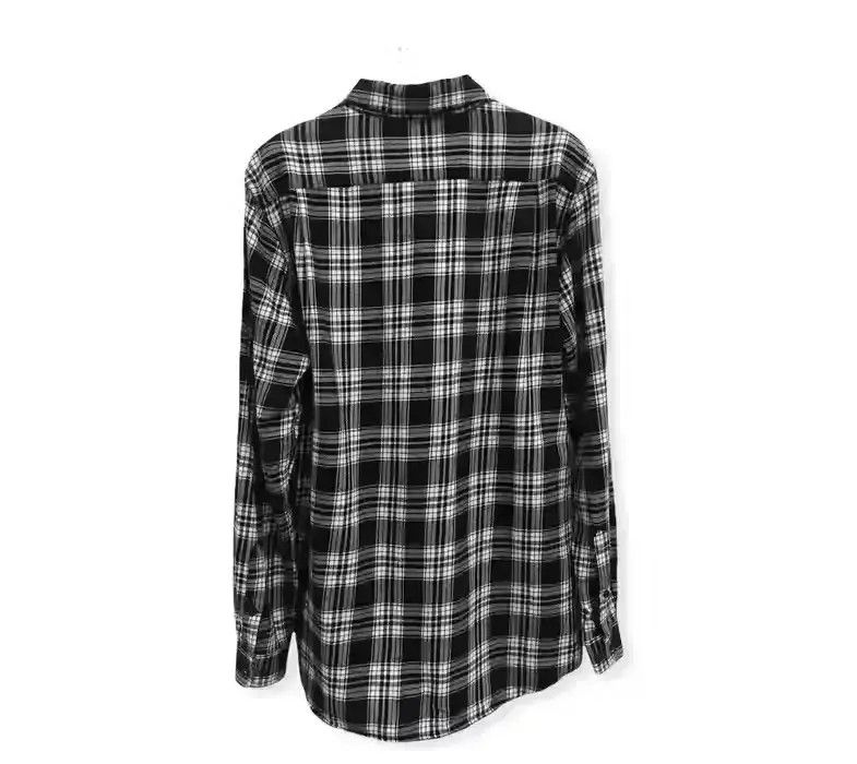 Flannel Japanese Brand Uniqlo Plaid Tartan Flannel Shirt Size US L / EU 52-54 / 3 - 5 Thumbnail