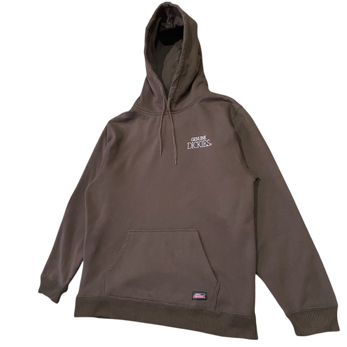 Dickies VINTAGE Dickies Genuine Hoodie Brown Pullover Size US L / EU 52-54 / 3 - 2 Thumbnail