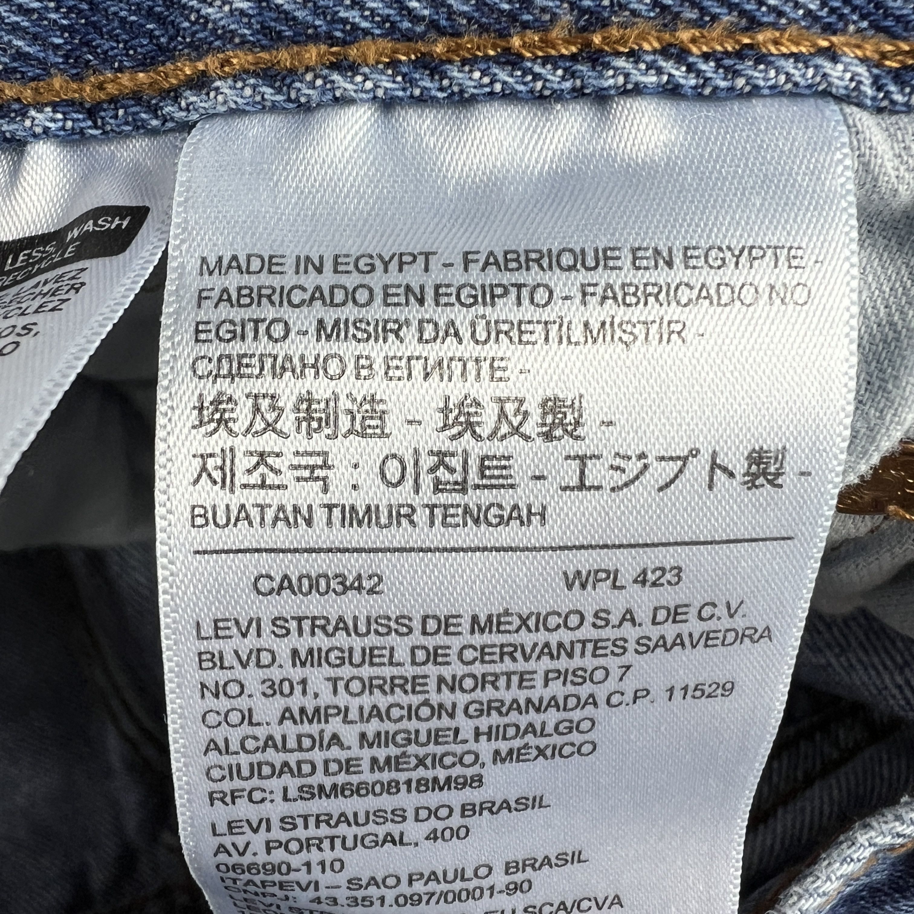 Levi's Levi's Jeans 501 XX Original Straight Blue Cotton Denim Size US 33 - 8 Thumbnail