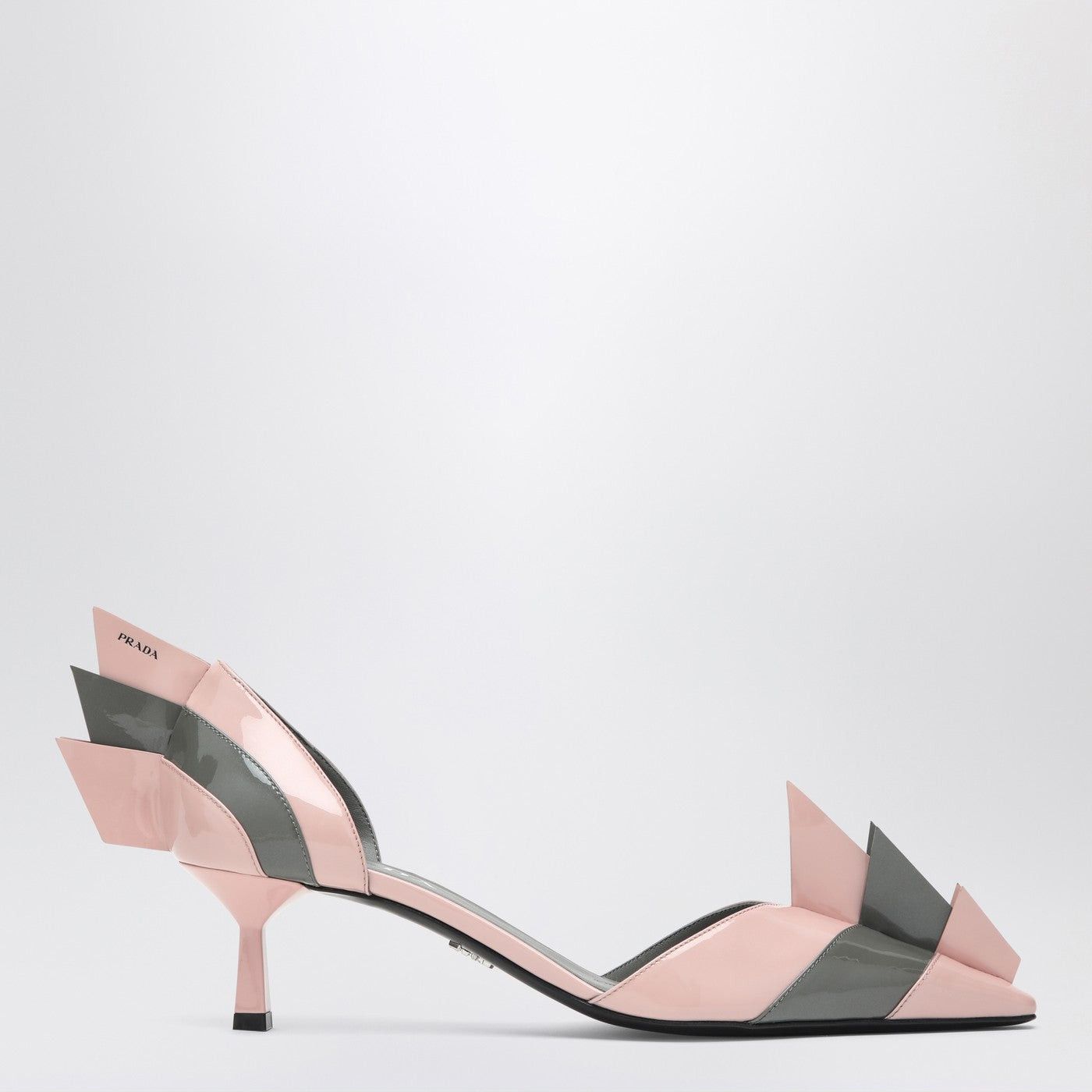 Prada Prada Patent Leather Pumps In Orchid/Steel Size US 6.5 / IT 36.5 - 1 Thumbnail