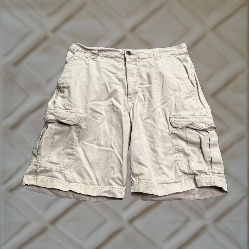 Vintage Columbia Cargo Shorts Men 32W 10L Beige Cotton Outdoor Casual Size US 32 / EU 48 - 1 Thumbnail