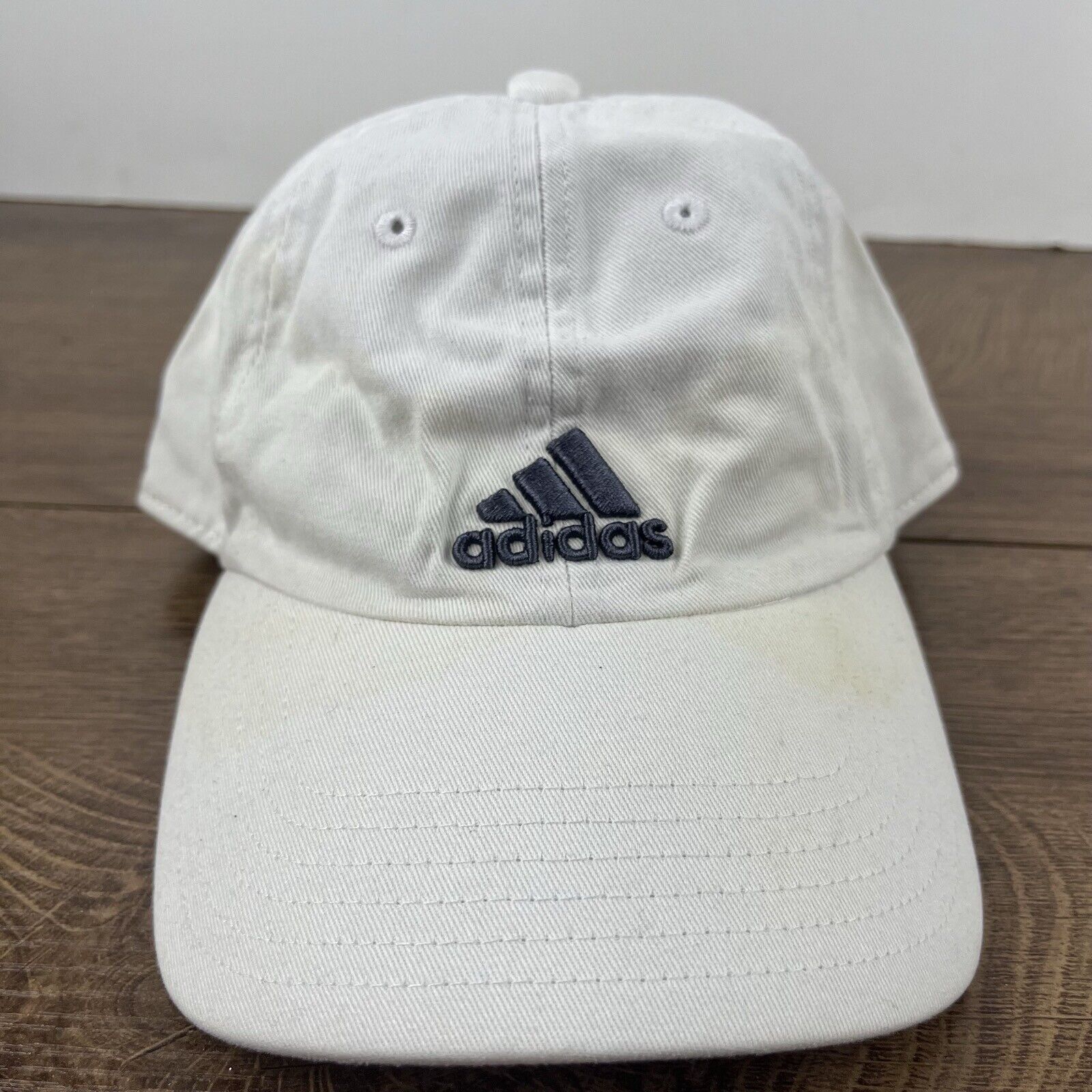 Adidas Adidas Athletic Hat Adidas Cap Baseball White Hat Adjustable Size ONE SIZE - 4 Thumbnail