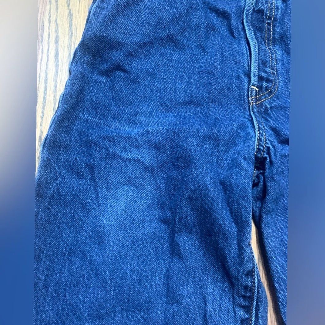 Levi's Levi's Jeans 24 Women's Blue Ankle Button Fly RIB Cage Straight 24 Jeans Size 42" / US 20 - 3 Thumbnail