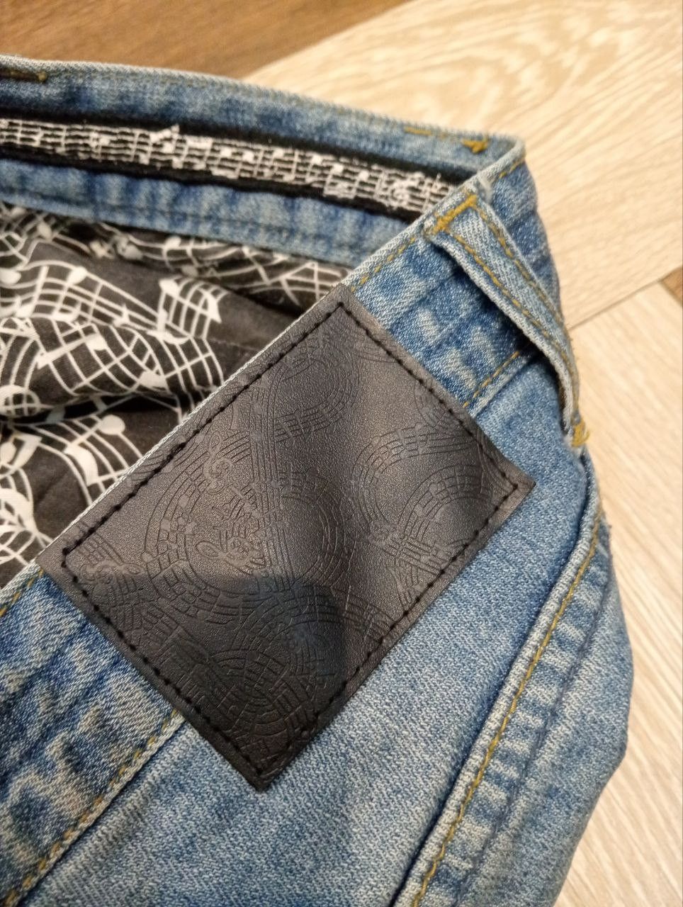 NANO universe × Number (N)ine NUMBER NINE JAPAN X NANO UNIVERSE BLUE DISTRESSED JEANS Size US 32 / EU 48 - 11 Thumbnail