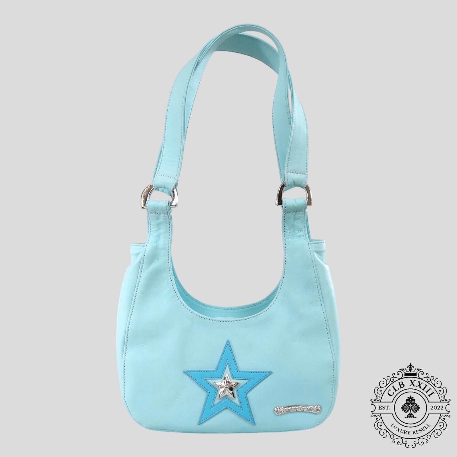 Chrome Hearts Chrome Hearts Star Patch Nip & Tuck Bag in Blue Size ONE SIZE - 1 Thumbnail