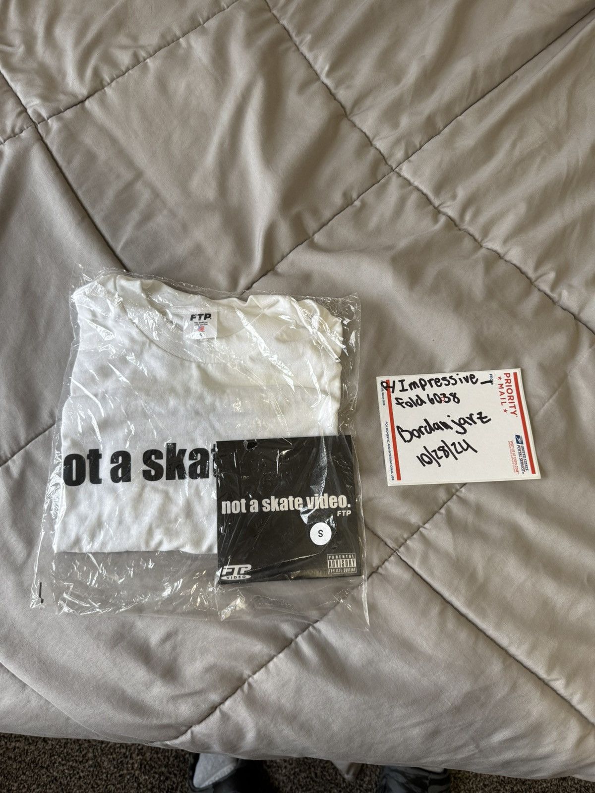 Fuck The Population Not a skate video/ tee Size US S / EU 44-46 / 1 - 1 Thumbnail