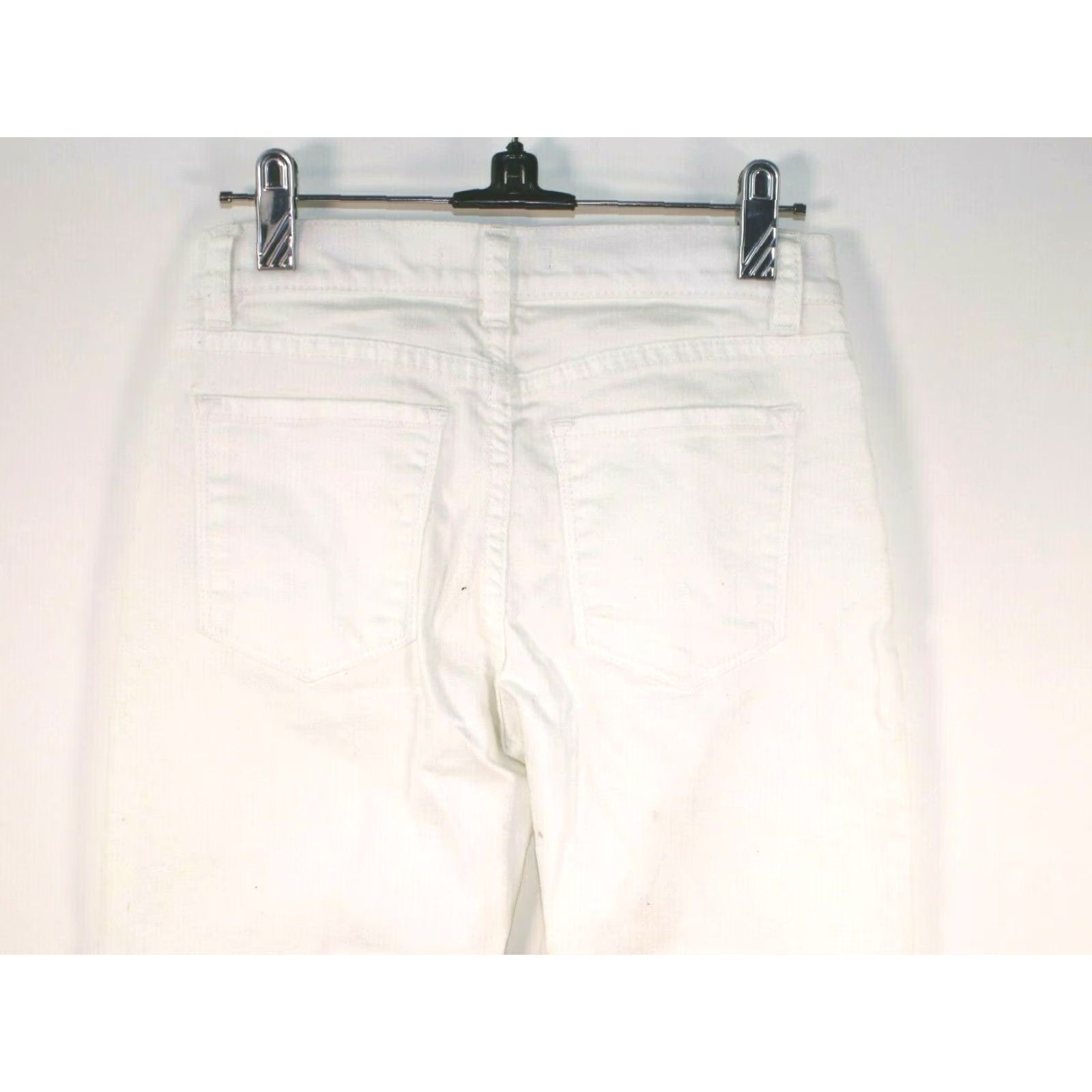 Vintage VINTAGE Piper Skinny Jeans Women 6 26x23 White Modern Slim Denim Adult Small 26x23 Womens Size 26" / US 2 / IT 38 - 4 Thumbnail