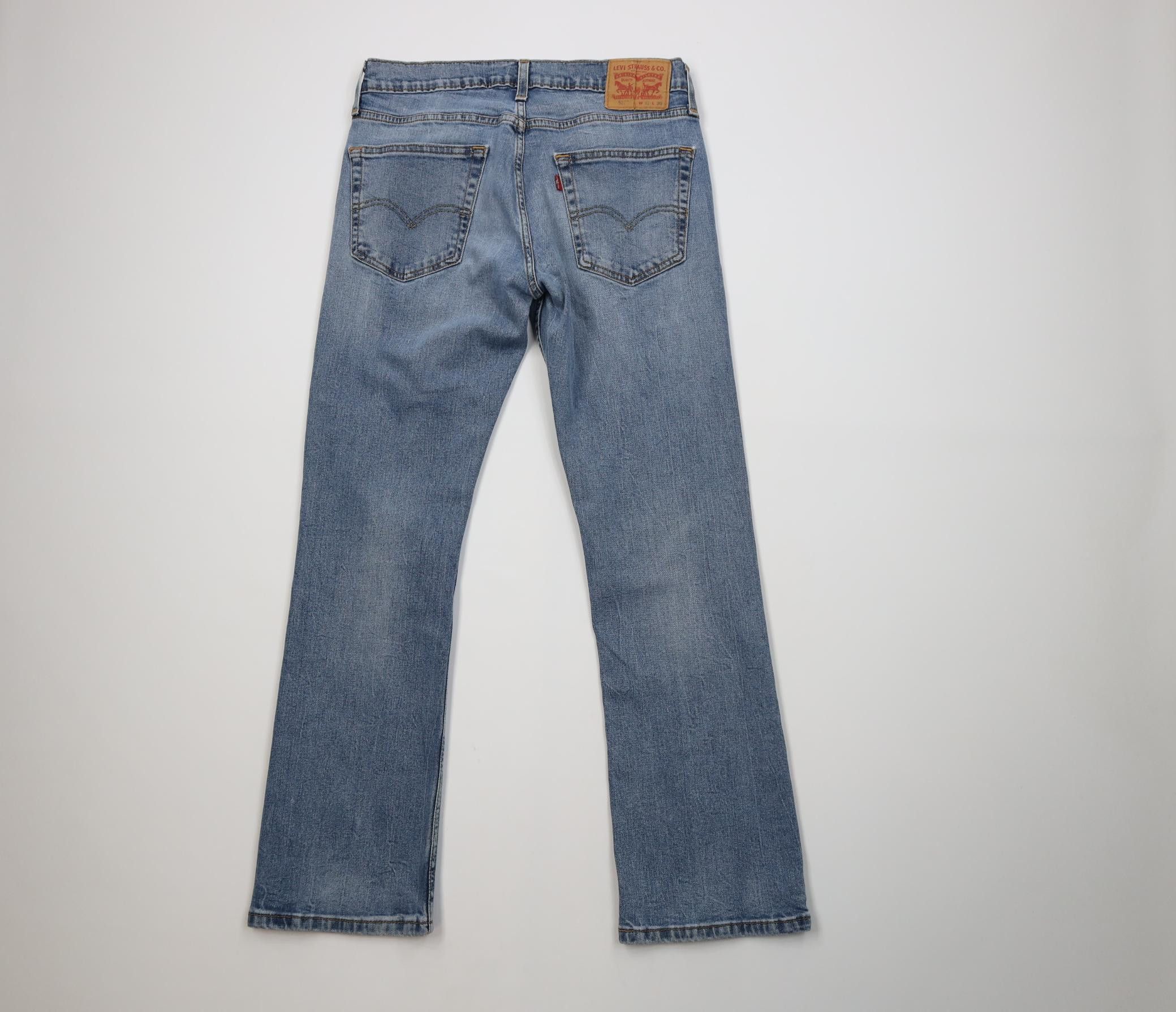 Levi's Vintage Y2K Levis 527 Slim Bootcut Flared Denim Jeans Blue Size US 32 / EU 48 - 8 Thumbnail