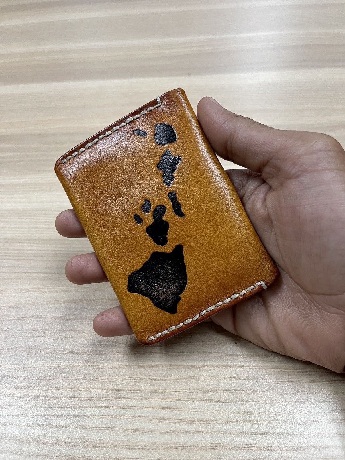 Handmade × Leather Aloha Hawaii leather wallet Size ONE SIZE - 6 Thumbnail