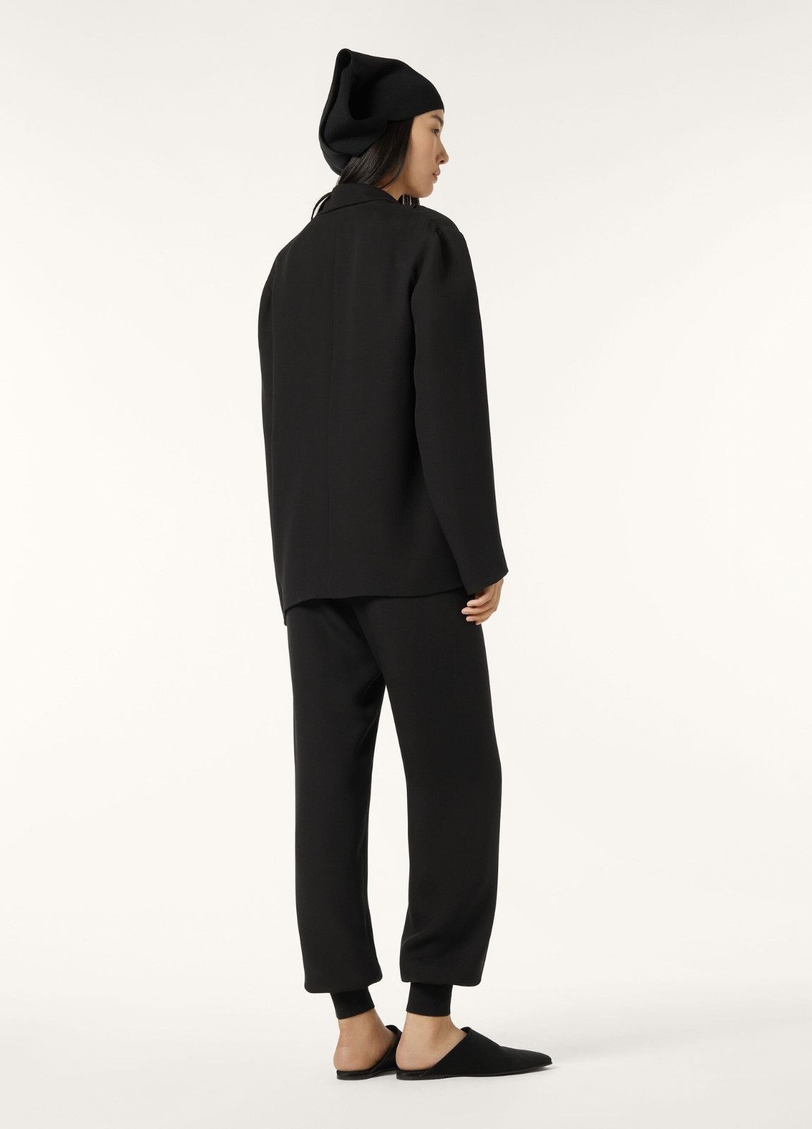 Loro Piana o1srvl11e0526 FAP0497 Audley Pant in Black Size 25" / US 0 / IT 36 - 6 Thumbnail