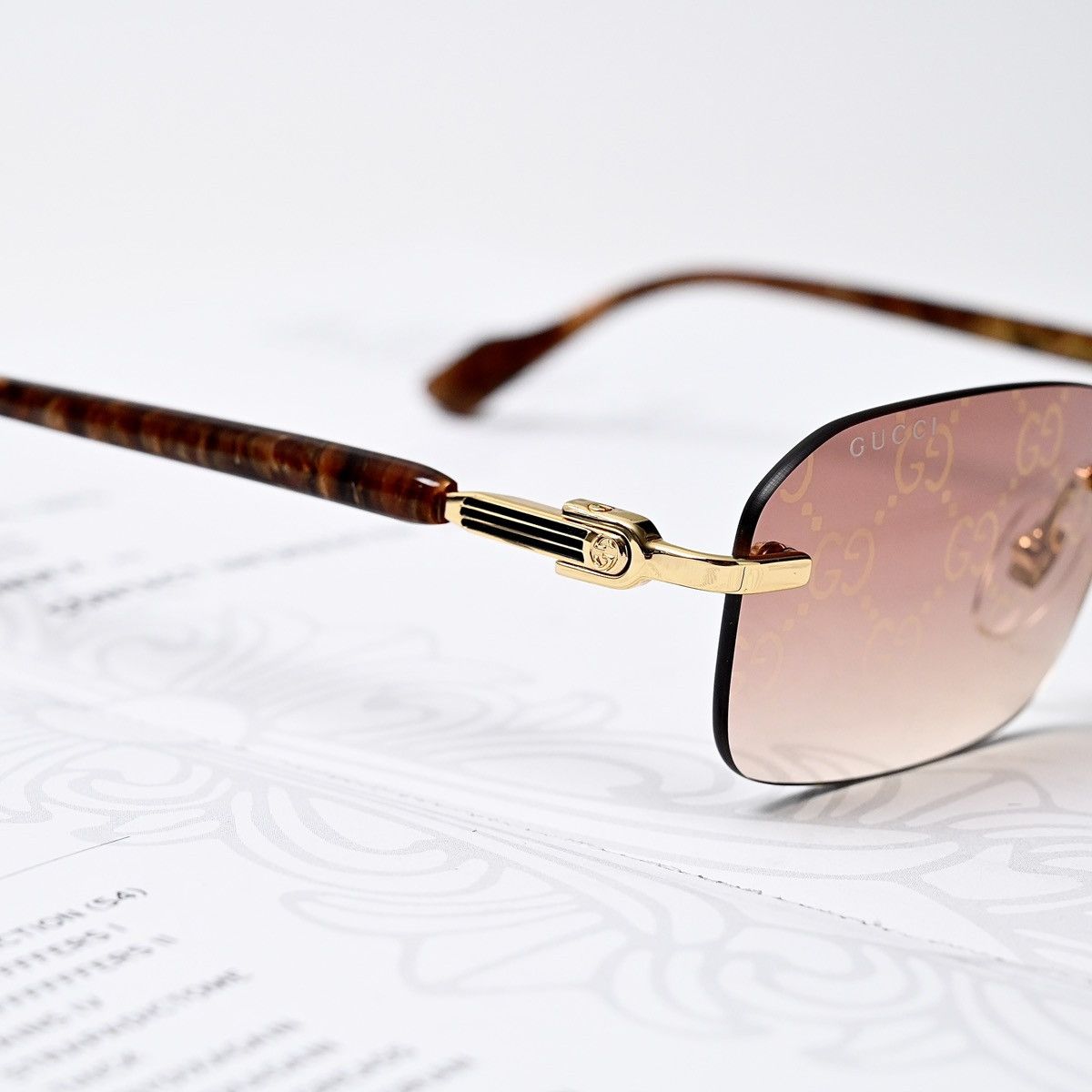 Gucci GUCCI GG1221S SUNGLASSES Size ONE SIZE - 3 Thumbnail