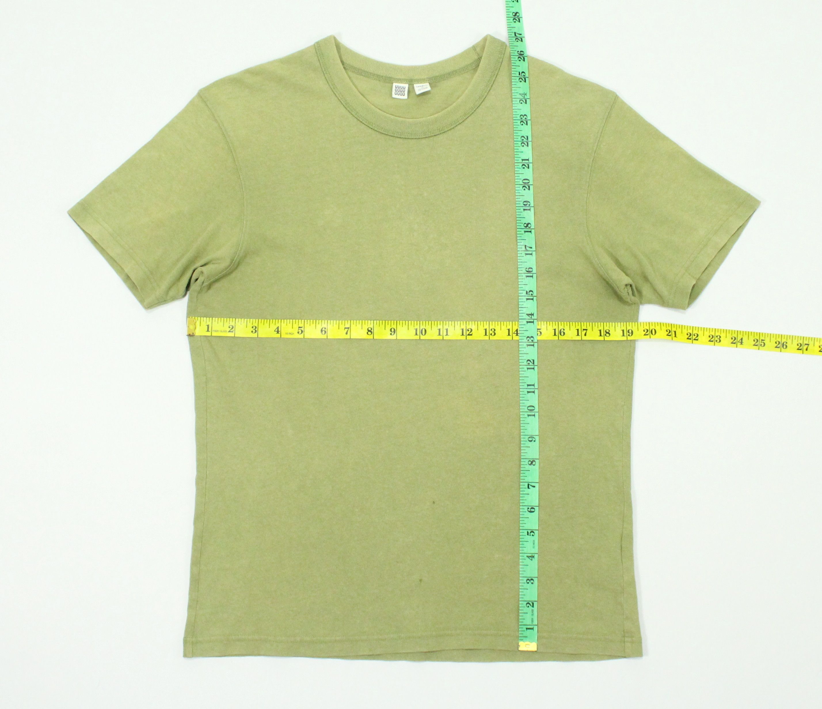 Lemaire × Uniqlo × Vintage FADED UNIQLO UUUU T Shirt Uniqlo Lemaire Distressed Rare Size US S / EU 44-46 / 1 - 14 Thumbnail
