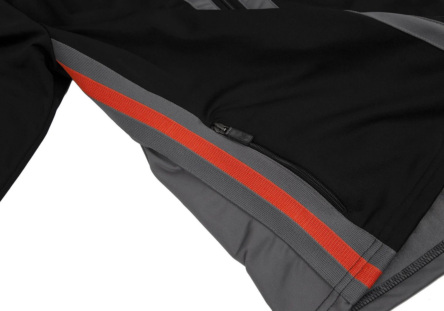 Emporio Armani Track Jacket with Contrast Panels in Black and Gray Size US L / EU 52-54 / 3 - 7 Thumbnail
