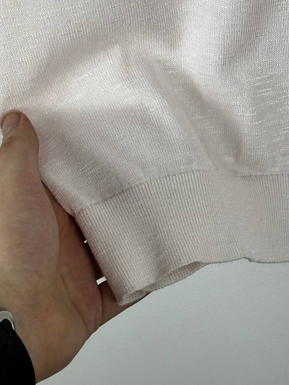 Reiss Reiss Arbor Casual Knitted Pink Summer Polo Size US L / EU 52-54 / 3 - 9 Thumbnail