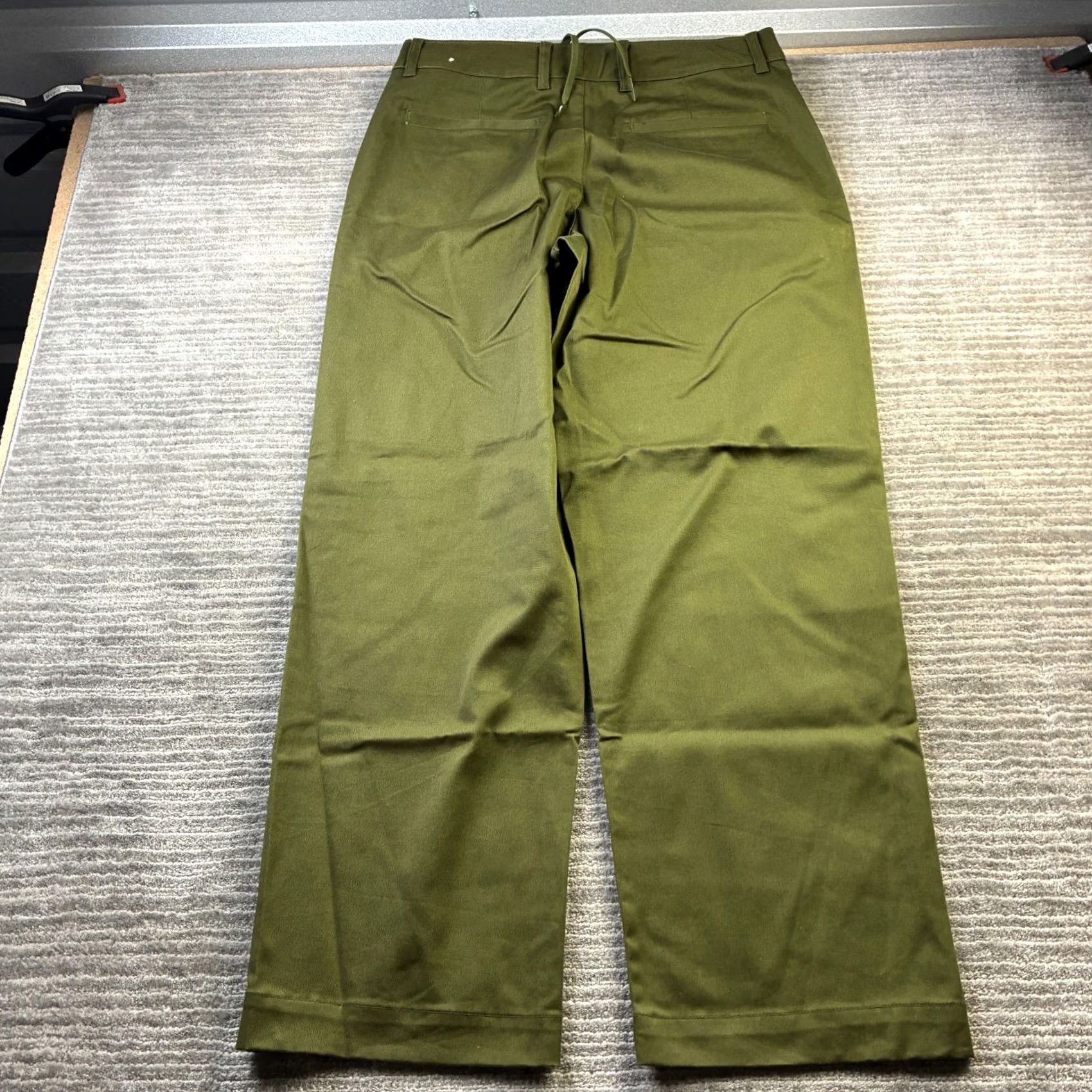 Nike Nike Pants Mens 34x32 Olive Military Green Baggy Wide Leg Chino Relaxed Straight 90s Army Casual Reserved Mens Size US 34 / EU 50 - 2 Thumbnail