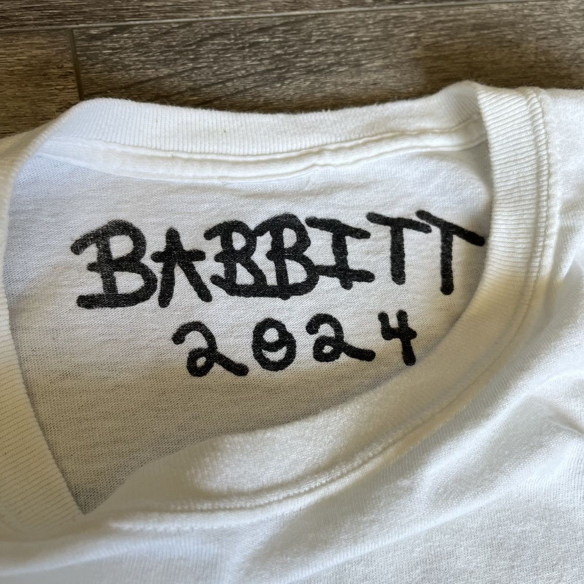 Asspizza Asspizza Babbitt Puff Print Face Logo Memphis Grizzlies Tee Size US L / EU 52-54 / 3 - 3 Thumbnail
