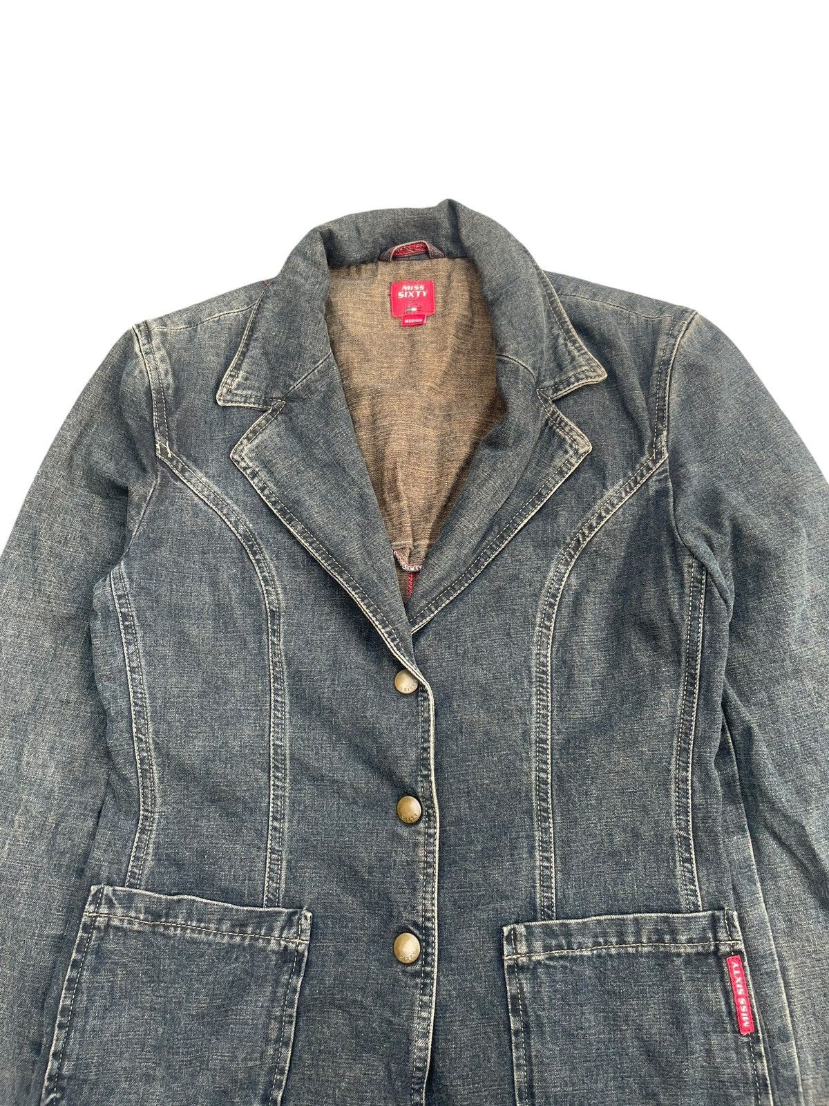 Miss Sixty Miss Sixty Denim Jacket Size S / US 4 / IT 40 - 3 Thumbnail