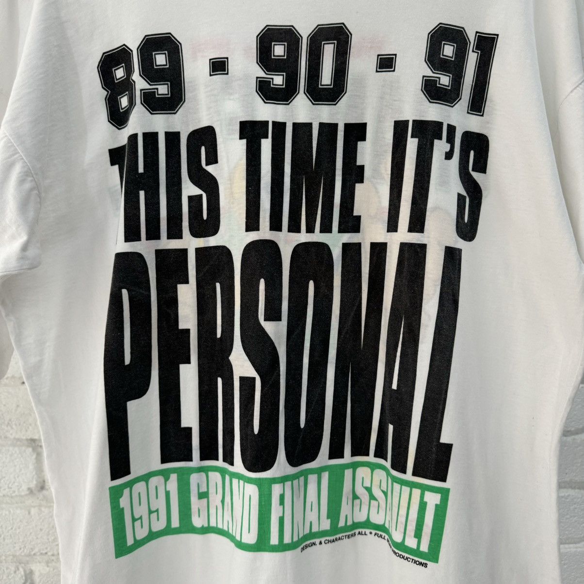 Vintage 91’s Winfield Cup Canberra Raiders Tee Size US XXL / EU 58 / 5 - 4 Thumbnail
