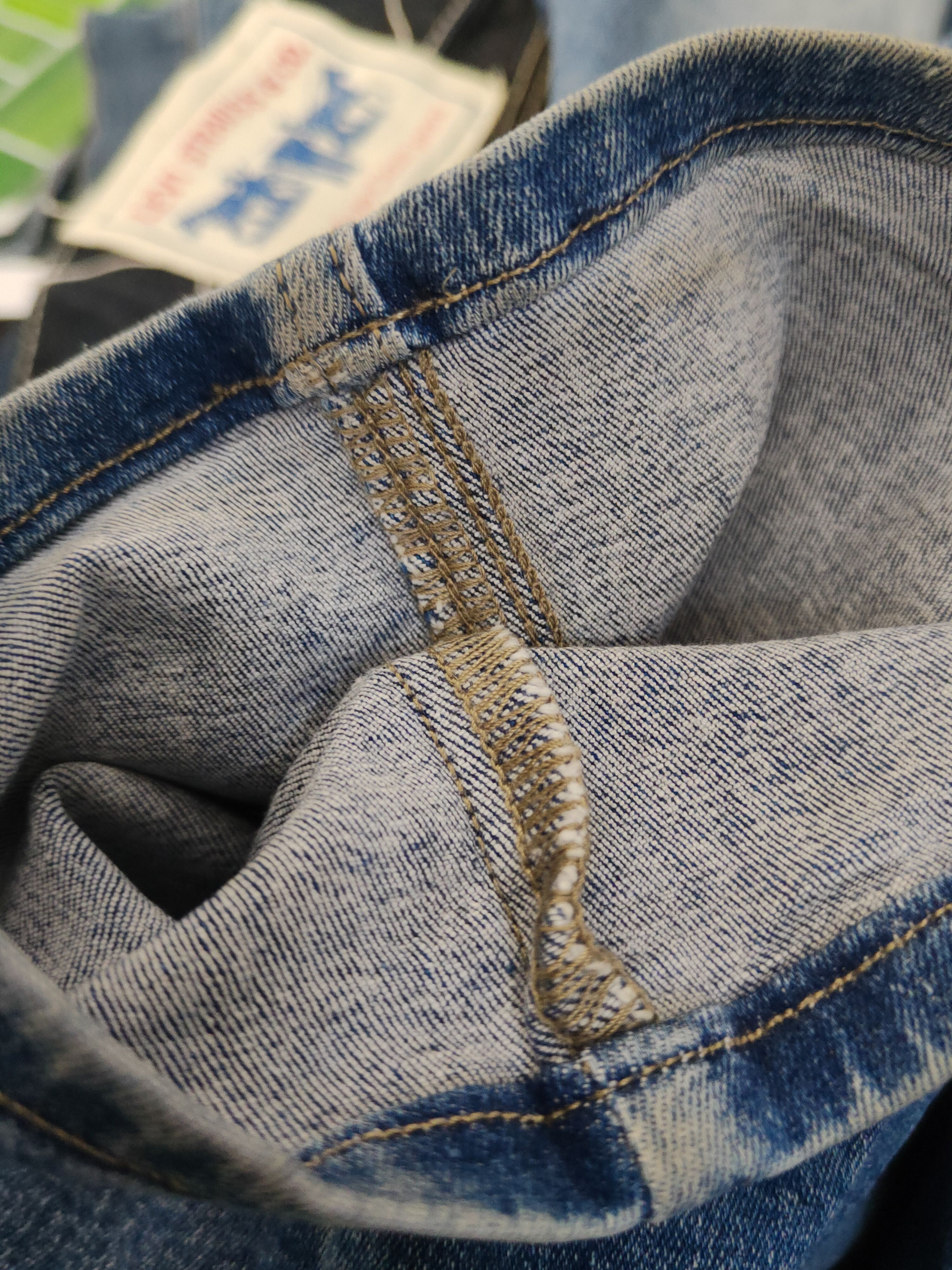 Japanese Brand Japan vintage Blue Distressed Ripped denim Jeans #W1993 Size US 28 / EU 44 - 13 Thumbnail