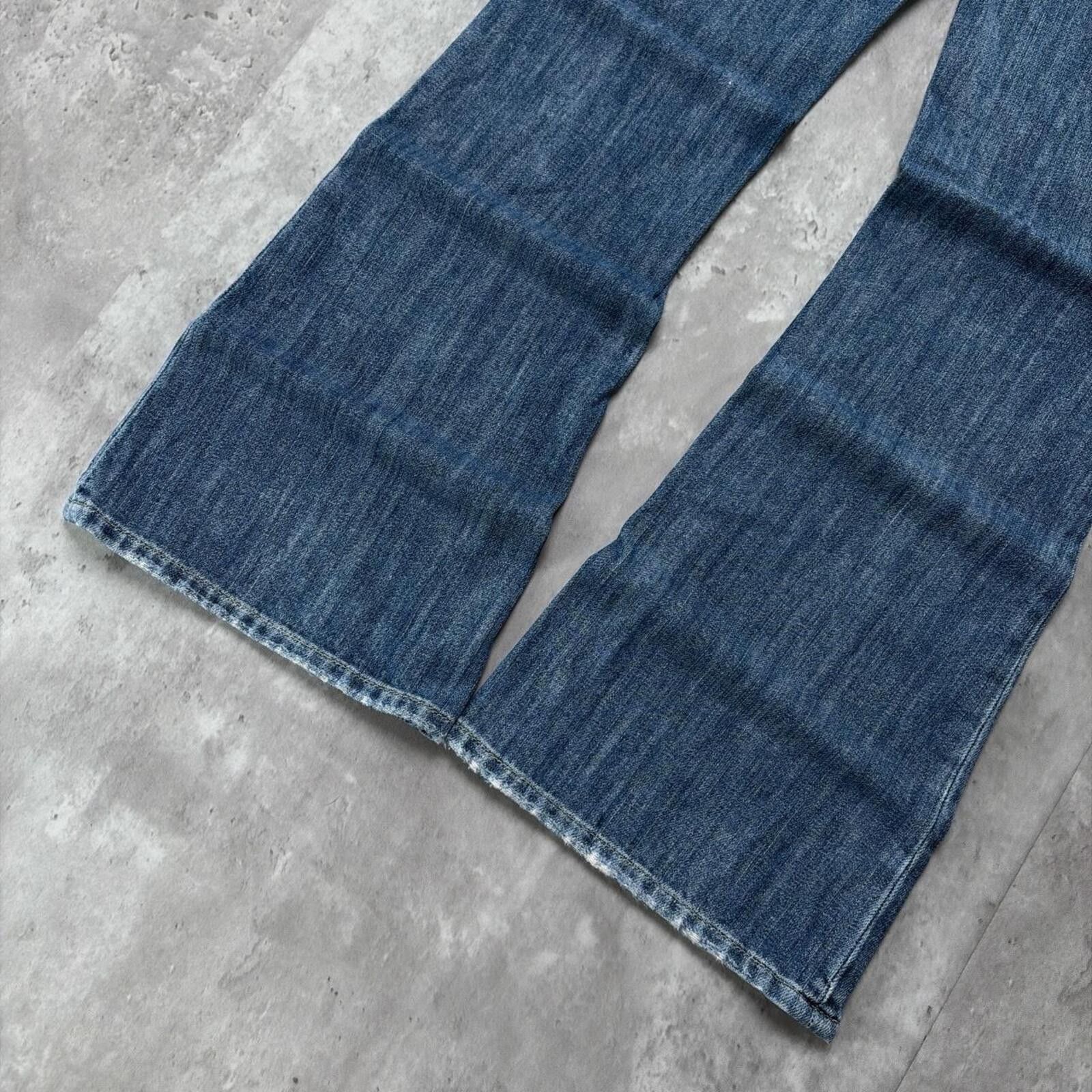 Guess Y2K Light Wash Guess Grunge Bootcut Denim Jeans Size 27" / US 4 / IT 40 - 4 Thumbnail