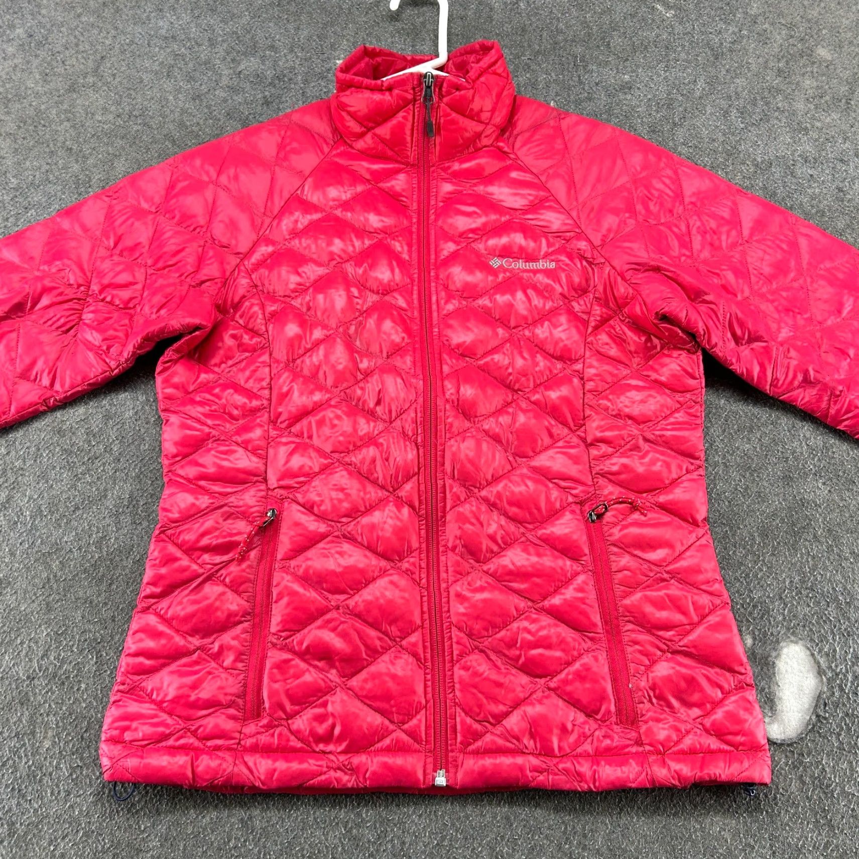 Pinko Columbia Jacket Womens M Pink Puffer Quilted Insulated Full Zip Thermal Coat Jacket Size M / US 6-8 / IT 42-44 - 4 Thumbnail