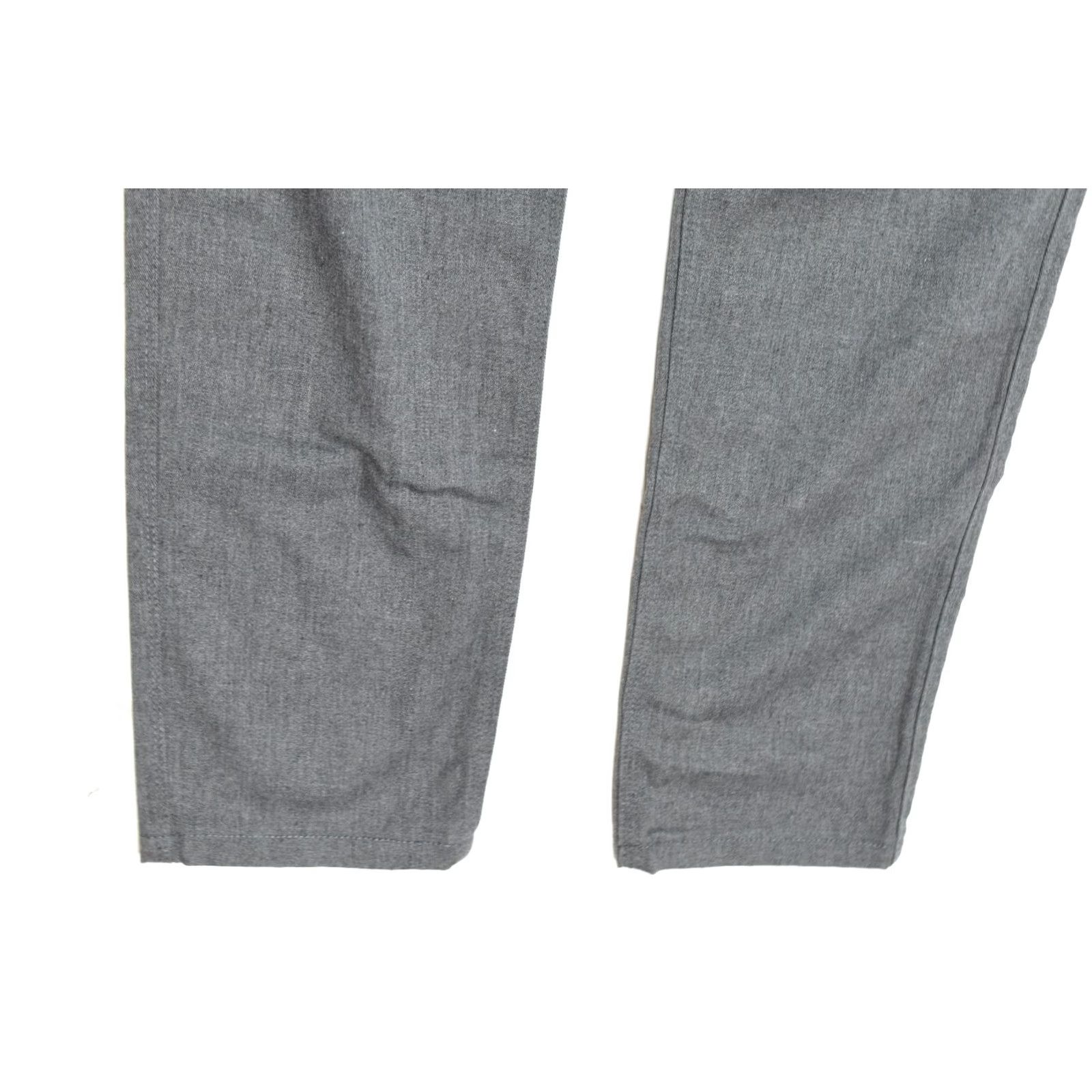 Vintage DU/ER Jeans Slim Fit 29x30 Gray Denim 5-Pocket Mens Regular Straight T2X Lightweight Super Stretch Cooling Size US 29 - 4 Thumbnail