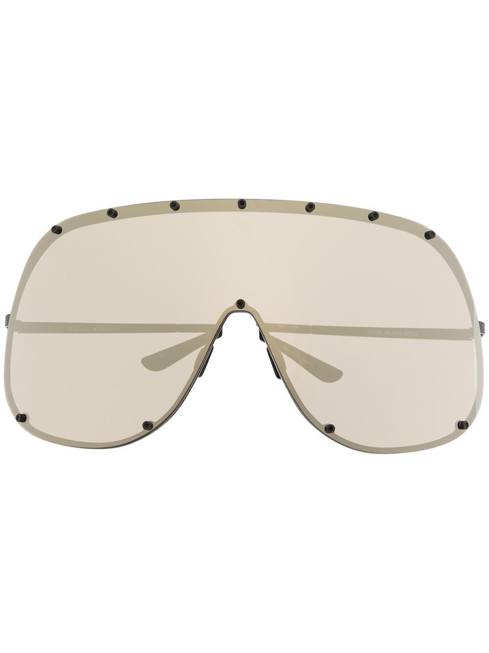 Rick Owens SHIELD SUNGLASSES Size ONE SIZE - 1 Thumbnail
