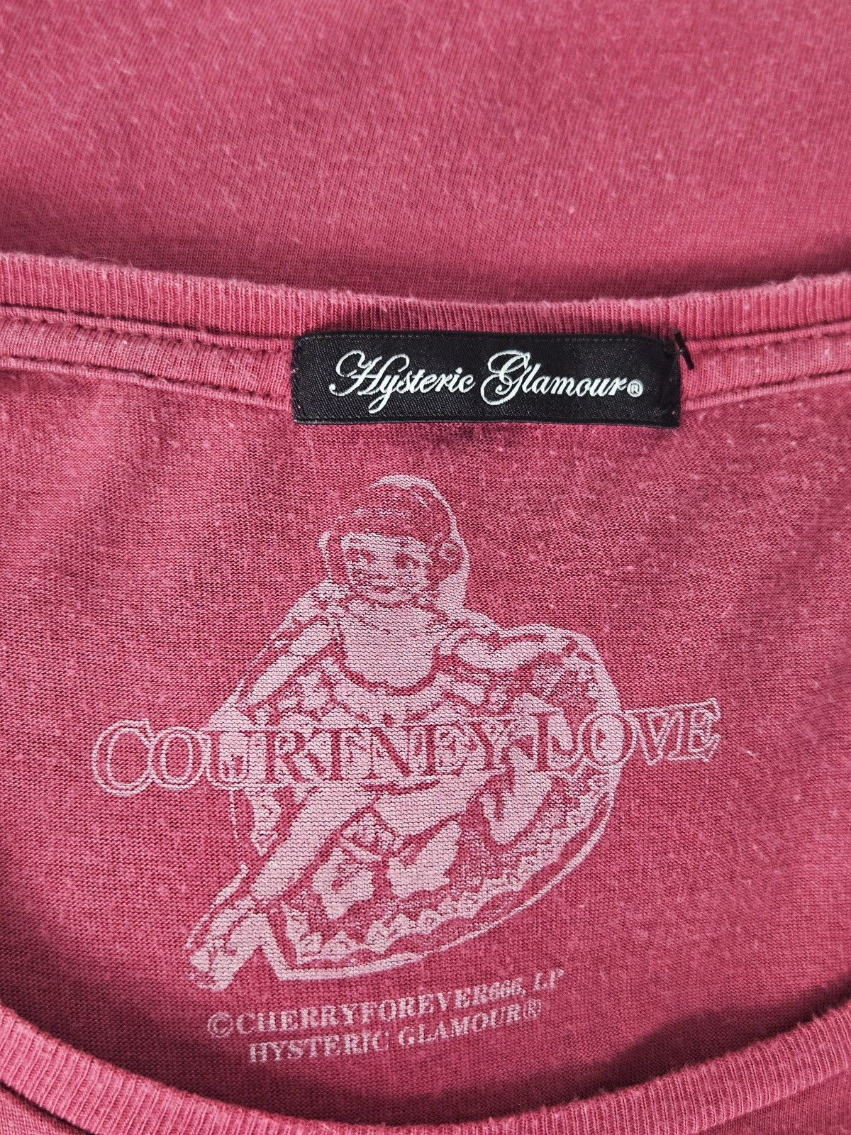 Hysteric Glamour Hysteric Glamour Courtney Love Hole Angel tee Size S / US 4 / IT 40 - 4 Thumbnail