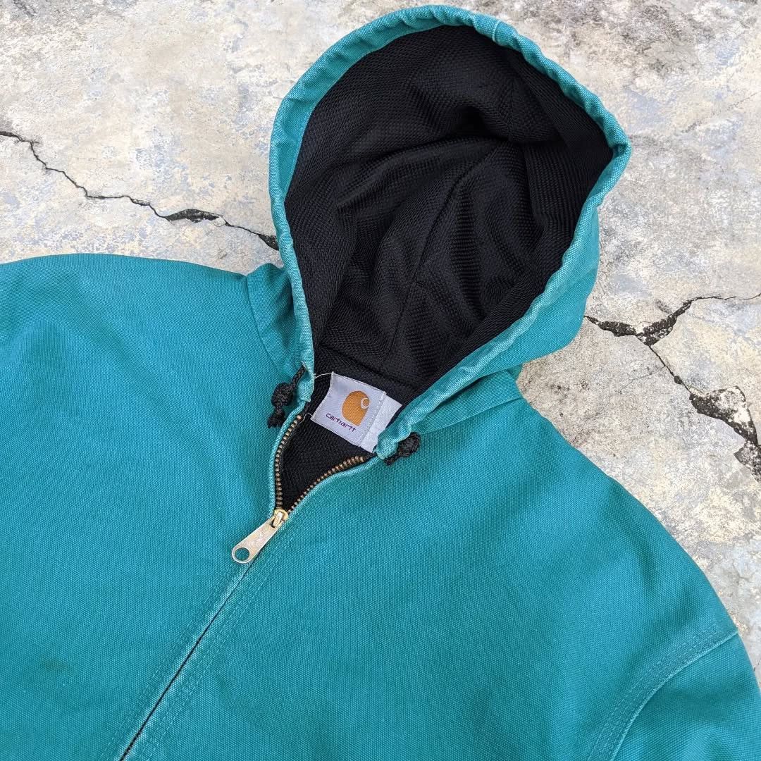 Carhartt Carhartt Active Jacket Aqua 90's Size US M / EU 48-50 / 2 - 3 Thumbnail