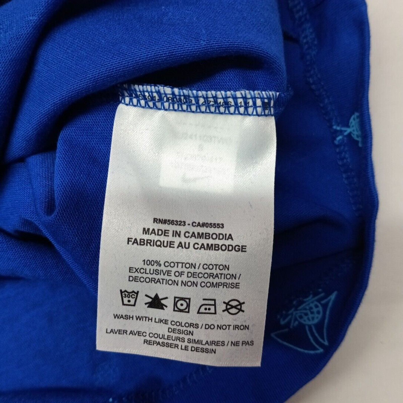 Nike Nike USA Club Tank Top Mens S Blue All Over Print FN0879-417 Size US S / EU 44-46 / 1 - 6 Thumbnail