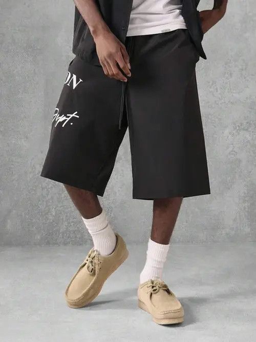 Jean × Vintage Streetwear sports Y2K Drip shorts Size US 30 / EU 46 - 4 Thumbnail