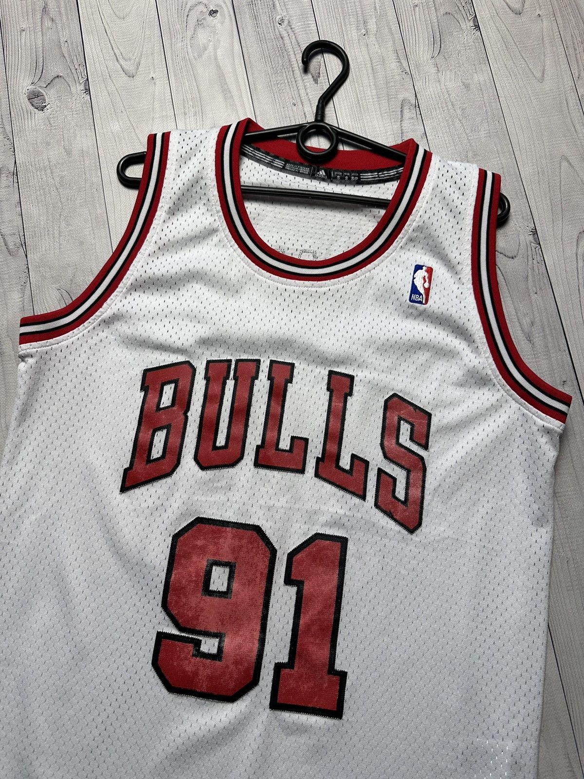 Adidas × NBA × Vintage Vintage Basketball Jersey Rodman 91 Chicago Bulls size S/M Size US S / EU 44-46 / 1 - 3 Thumbnail