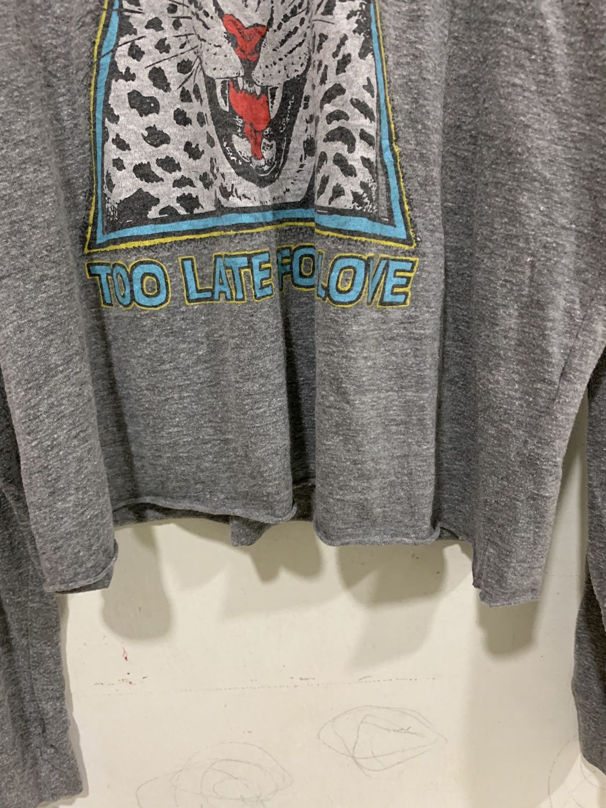 Band Tees Y2K Def Leppard Long sleeve Cropped Size US XS / EU 42 / 0 - 2 Thumbnail