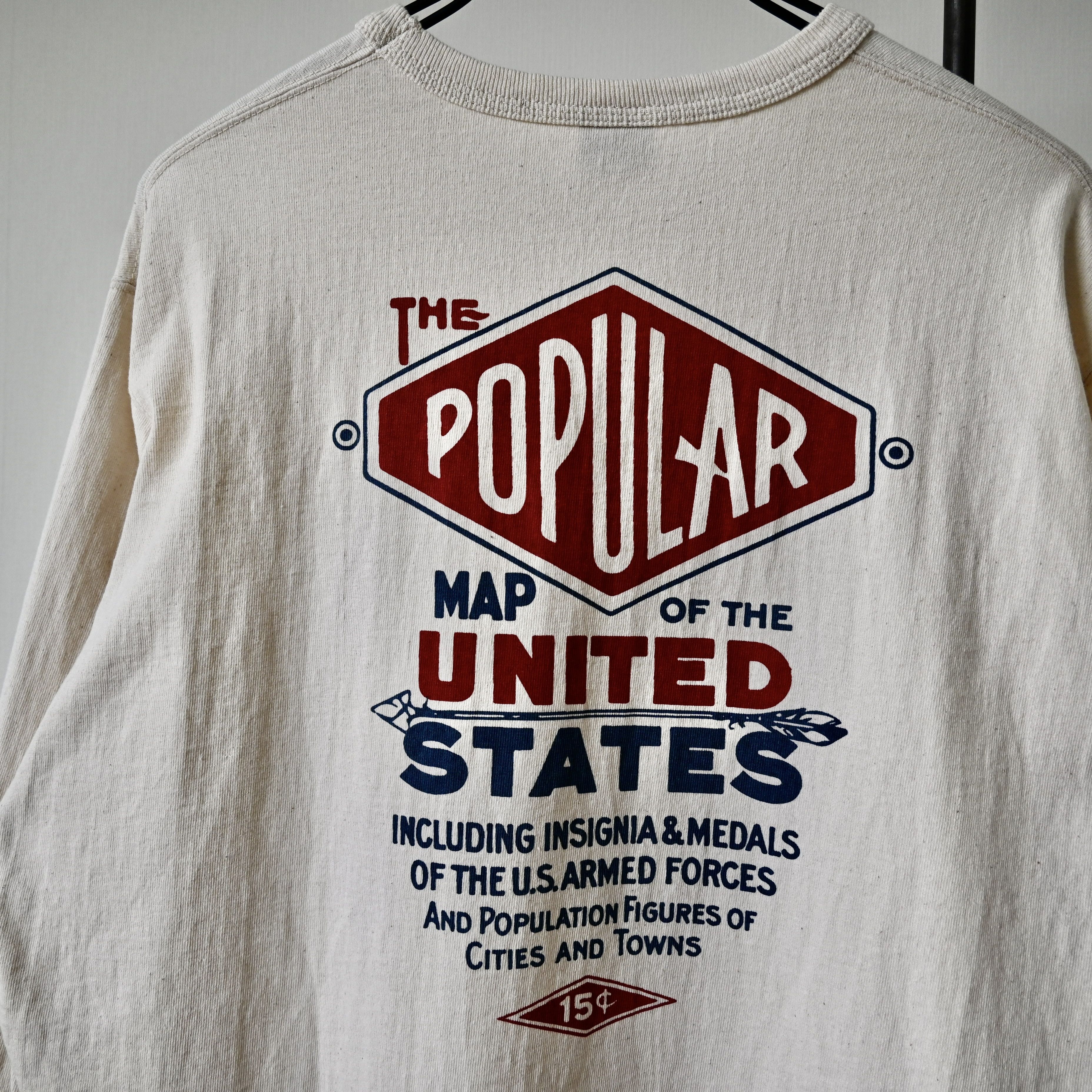 DELUXEWARE loopwheeled heavyweight t-shirt made in Japan