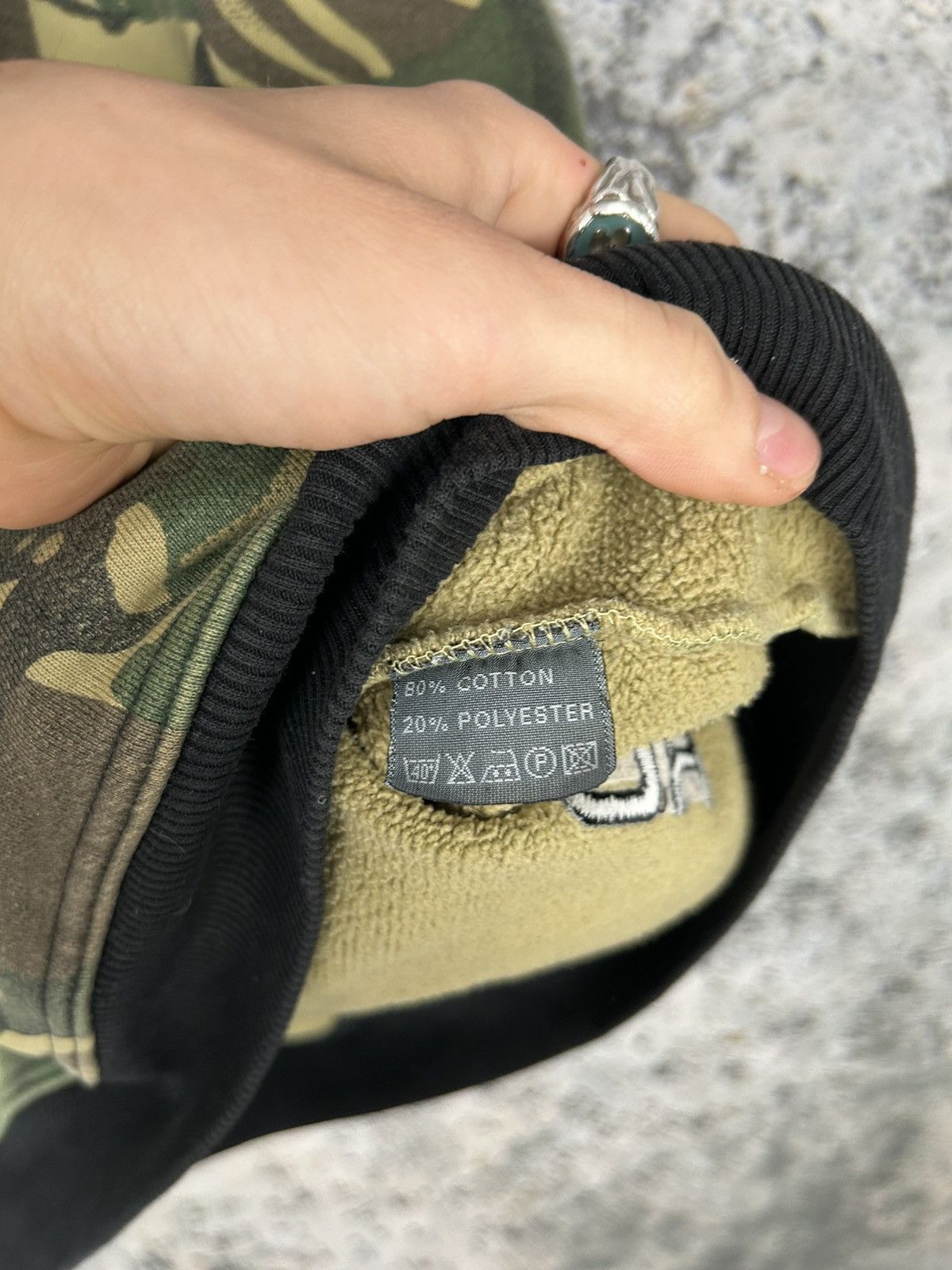 Vintage Royal Vintage Camo Baggy Hoodie Rap Skate Streetwear 90s Size US XXL / EU 58 / 5 - 8 Thumbnail