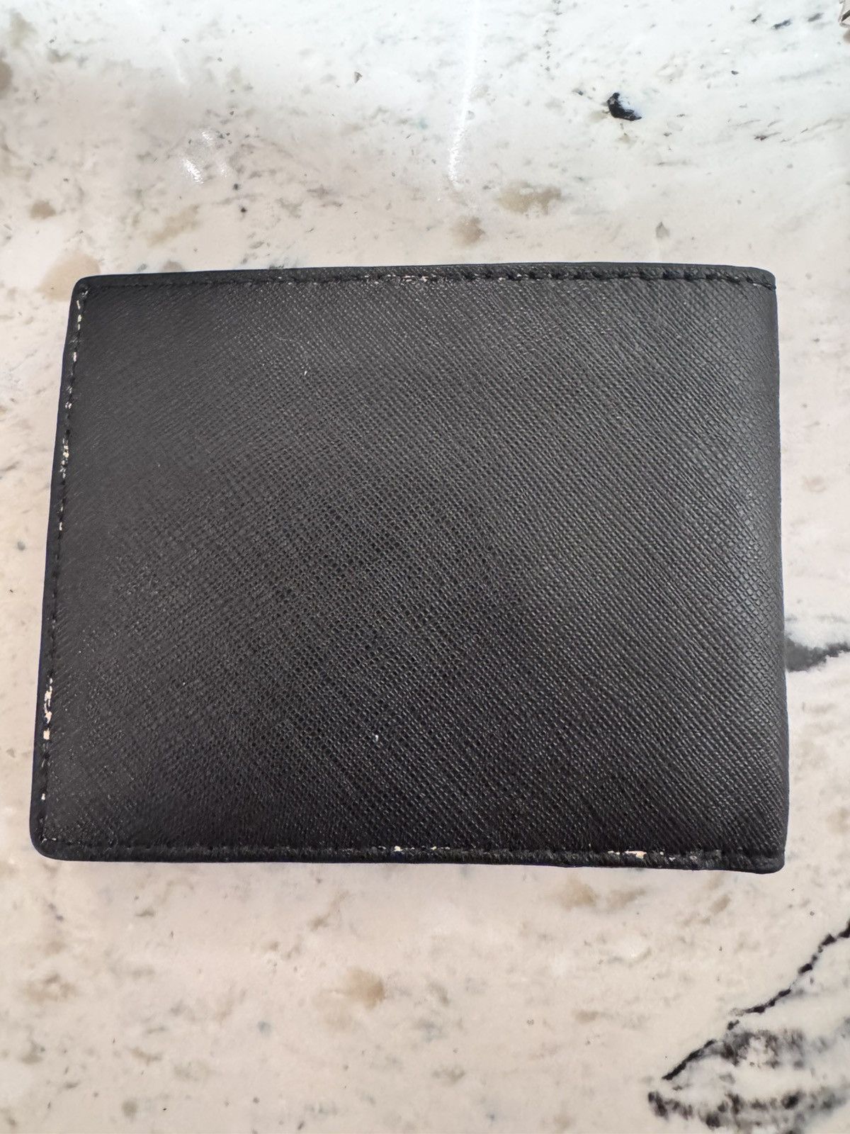 Michael Kors Michael Kors Men Black Saffiano Leather Bifold Slim Wallet Size ONE SIZE - 2 Thumbnail