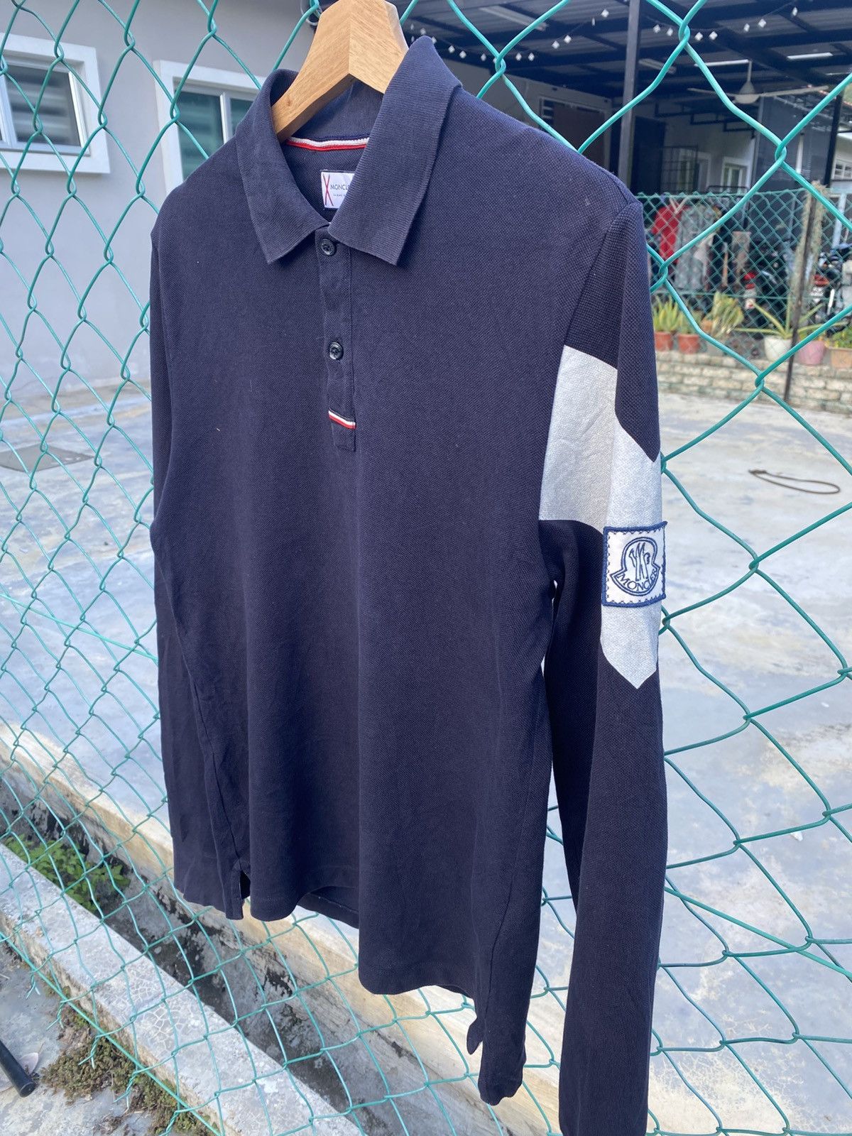Moncler Moncler maglia long sleeve polo shirts Size US S / EU 44-46 / 1 - 4 Thumbnail