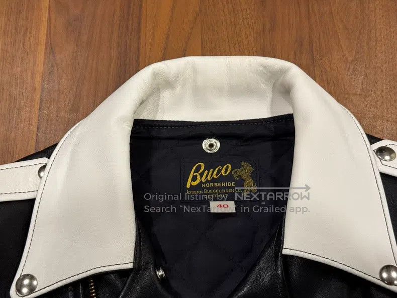 Buco Buco Limited black and white patchwork leather jacket Size US M / EU 48-50 / 2 - 2 Thumbnail
