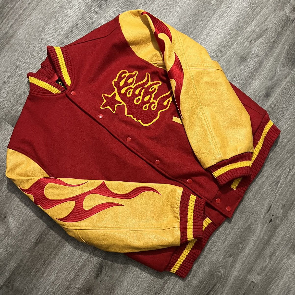 HELLSTAR Hellstar Werewolf Letterman Varsity Jacket Size US L / EU 52-54 / 3 - 1 Thumbnail