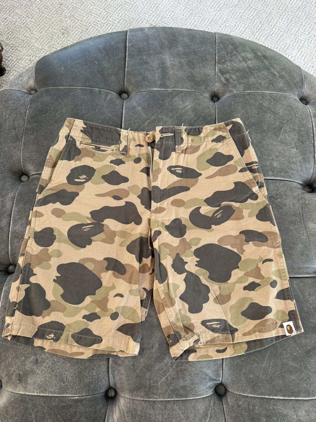 Bape Bape Camo Shorts Size US 32 / EU 48 - 1 Thumbnail