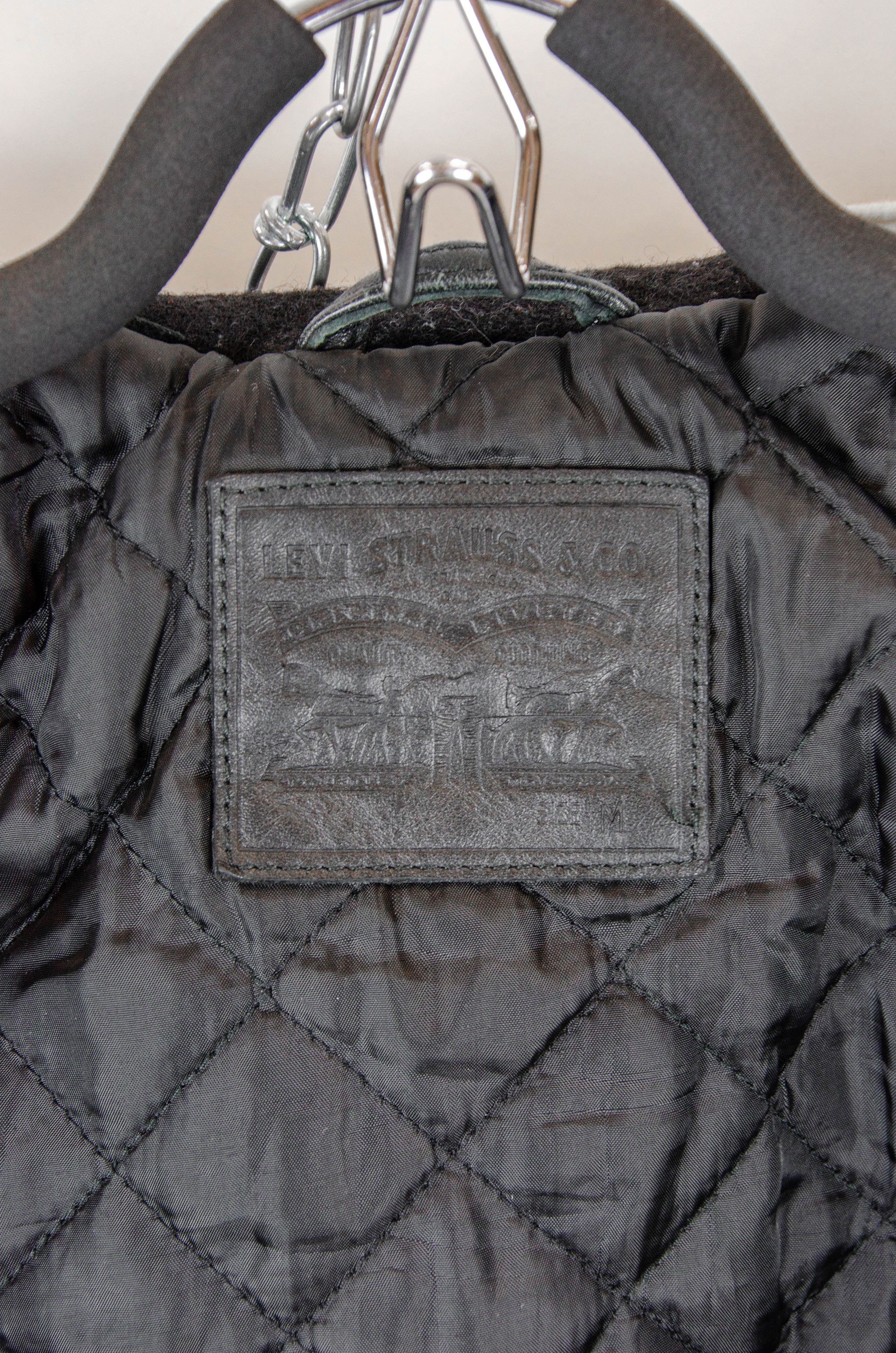 Levi's Levi’s Wool Leather Trucker Jacket – Size M Size M / US 6-8 / IT 42-44 - 20 Thumbnail