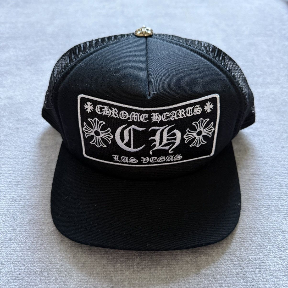 Chrome Hearts Chrome Hearts ‘CH’ Trucker Hat Las Vegas Exclusive Size ONE SIZE - 1 Thumbnail