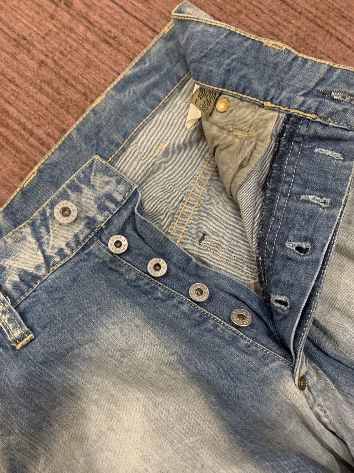 G-Star G-Star Raw Denim Biker Pants Size US 28 / EU 44 - 4 Thumbnail