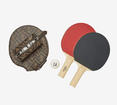 Fendi o1loc1c0824 Size: OS / Table Tennis Bat Holder in Brown Size ONE SIZE - 2 Thumbnail