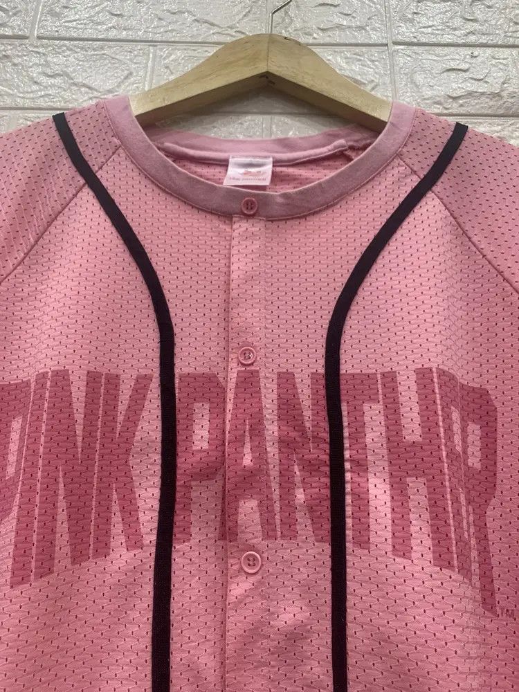 Cartoon Network 💗RARE💗 Pink Panther pull over mesh baseball jersey Size L / US 10 / IT 46 - 6 Thumbnail