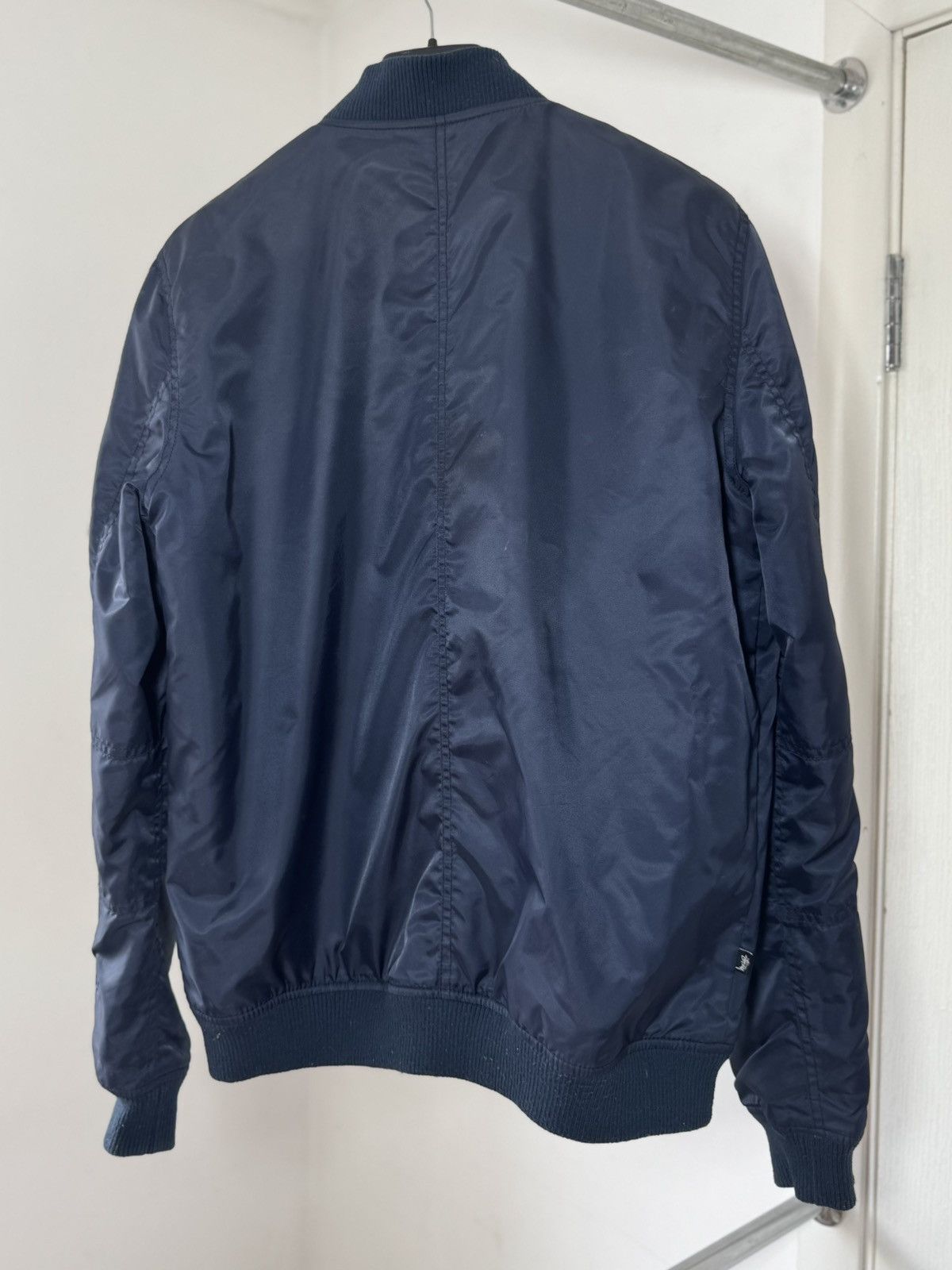 Stussy Stussy Nylon Aviator Blue Orange Bomber Small Size US S / EU 44-46 / 1 - 8 Thumbnail